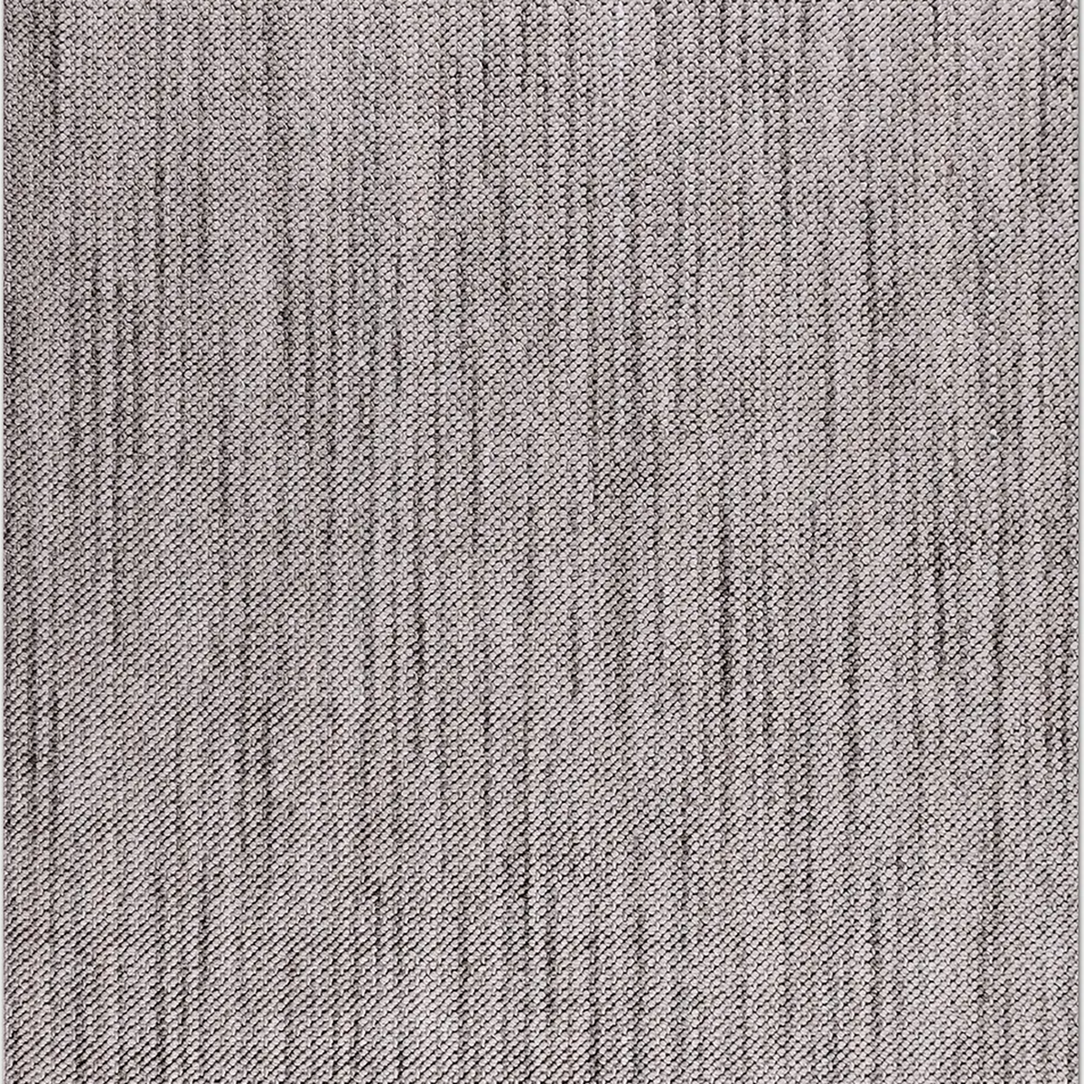 SHARED | Scriptorium Grey Cream Solid Textured Flatweave Machine Wove photo 8