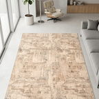 SHARED | Pavilion Abstract Transitional Modern Beige Cream Machine Wo photo 8
