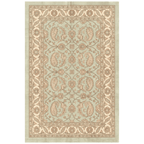 Spinney2 Traditional Floral Border Sage Ivory Rose Washable Indoor Outdoor Entryway Rug - RugzellaDigital Print RugRugzellaRugzellaBBB445-RECT-24x47-60x120cmRGZLLA137906Rectangle2' x 3'11" (60x120 cm)RECTANGLE | HERO | Spinney2 rectangle