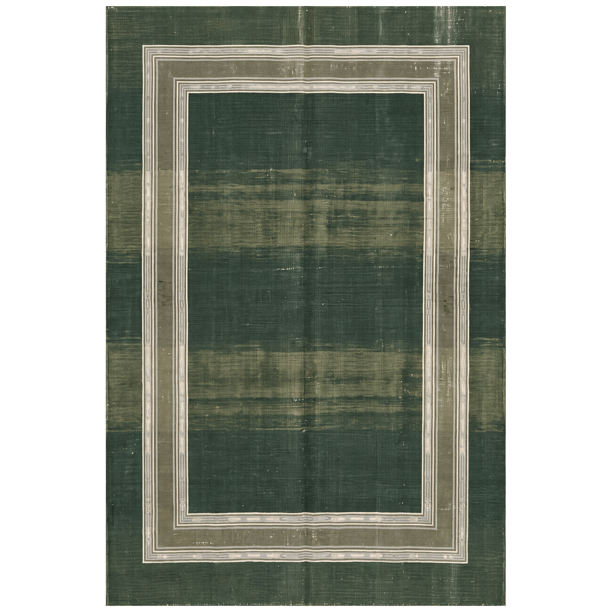 Springhead Modern Minimalist Border Forest Green Moss Bone Washable Indoor Outdoor Entryway Rug - RugzellaDigital Print RugRugzellaRugzellaBBB474-RECT-24x47-60x120cmRGZLLA141256Rectangle2' x 3'11" (60x120 cm)RECTANGLE | HERO | Springhead rectangle