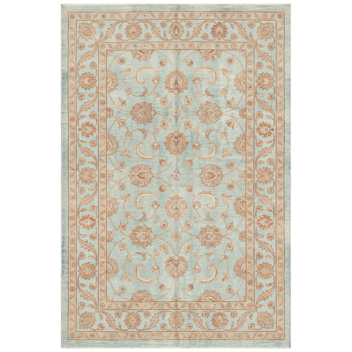 Strand2 Traditional Distressed Medallion Teal Ivory Rust Washable Indoor Outdoor Entryway Rug - RugzellaDigital Print RugRugzellaRugzellaBBB447-RECT-24x47-60x120cmRGZLLA138241Rectangle2' x 3'11" (60x120 cm)RECTANGLE | HERO | Strand2 rectangle