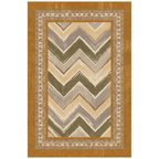 Trellis2 Modern Brushstroke Stripe Ochre Olive Stone Washable Indoor Outdoor Rug - RugzellaDigital Print RugRugzellaRugzellaBBB406-RECT-24x47-60x120cmRGZLLA117806Rectangle2' x 3'11" (60x120 cm)RECTANGLE | HERO | Trellis2 rectangle