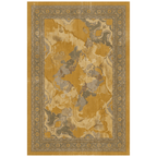 Wellfield Modern Abstract Watercolor Ochre Olive Stone Washable Indoor Outdoor Entryway Rug - RugzellaDigital Print RugRugzellaRugzellaBBB481-RECT-24x47-60x120cmRGZLLA145611Rectangle2' x 3'11" (60x120 cm)RECTANGLE | HERO | Wellfield rectangle